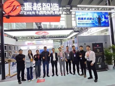 CIFF广州家博会收官战报｜振越智造档案库房整体解决方案备受海内外客商瞩目